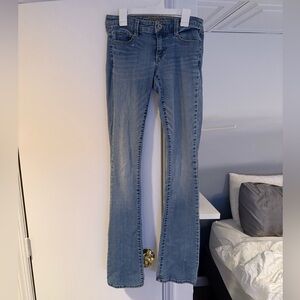Vintage low rise boot cut / flare Jean | Blue Women's Jeans